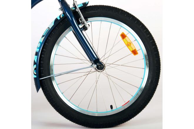 Vélo d'enfant Volare Miracle Cruiser - Garçons - 20 pouces - Mat Blue - Prime Collection