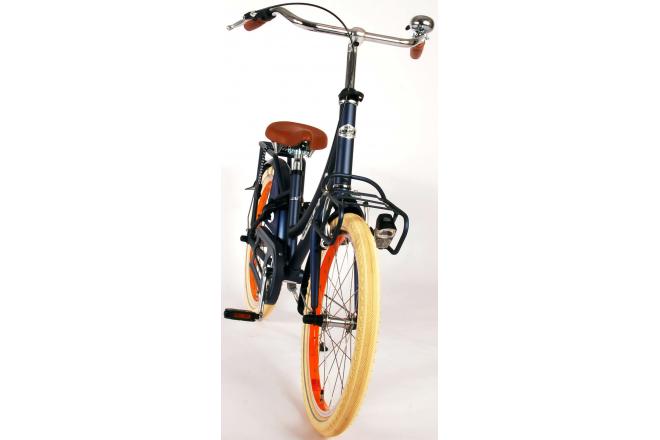 Volare Classic Oma bicyclette pour enfants - Filles - 20 pouces - Mat Blue