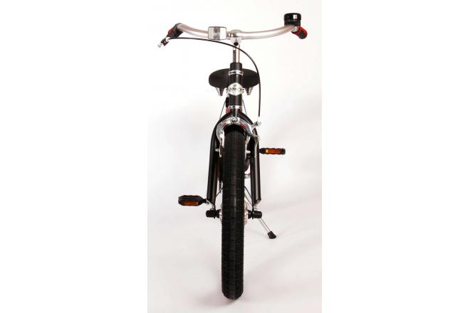 Vélo d'enfant Volare Miracle Cruiser - Garçons - 18 pouces - Noir Mat - Prime Collection