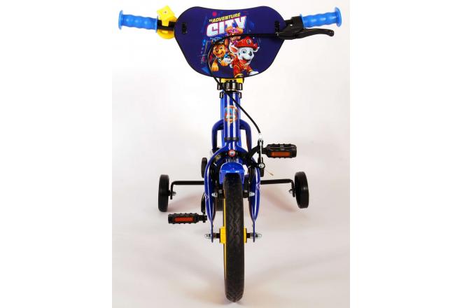 Vélo pour enfants Paw Patrol - Garçons - 12 pouces - Bleu Jaune - Système transversal