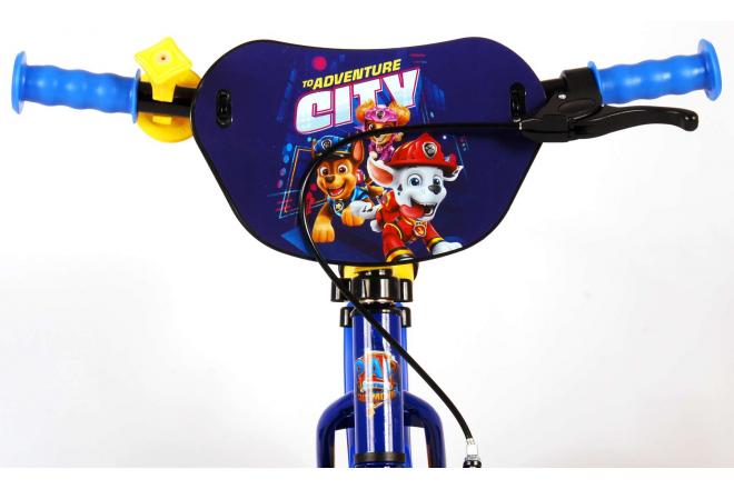 Vélo pour enfants Paw Patrol - Garçons - 12 pouces - Bleu Jaune - Système transversal