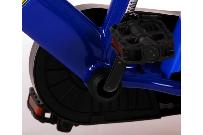 Vélo pour enfants Paw Patrol - Garçons - 12 pouces - Bleu Jaune - Système transversal