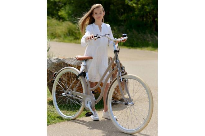 Volare Lifestyle Vélo pour femmes - Femmes - 51 centimètres - Sable - Shimano Nexus 3 vitesses