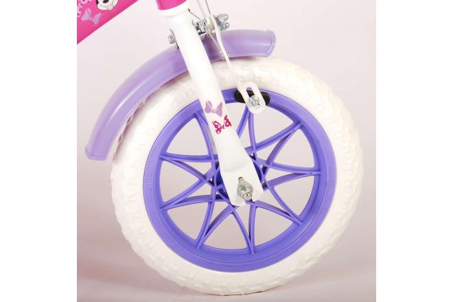 Disney Minnie Cutest Ever ! Vélo pour enfants - Filles - 12 pouces - Rose - Système transversal