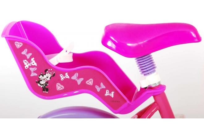Disney Minnie Cutest Ever ! Vélo pour enfants - Filles - 12 pouces - Rose - Système transversal