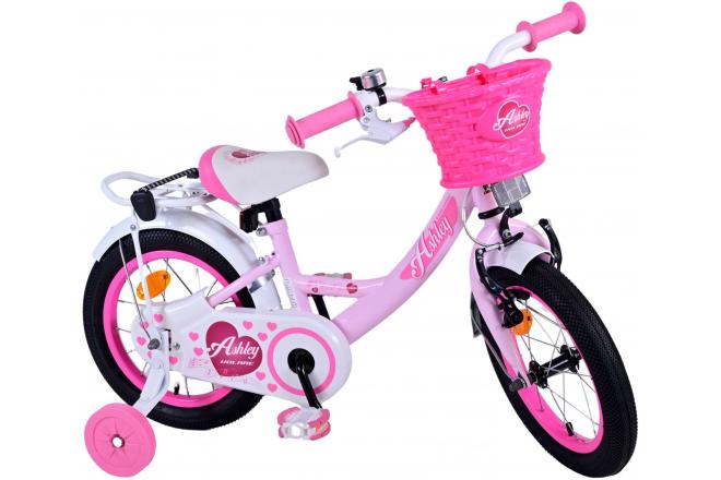 Vélo pour enfants Volare Ashley - Filles - 14 pouces - Rose