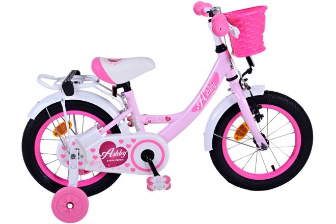 Vélo pour enfants Volare Ashley - Filles - 14 pouces - Rose