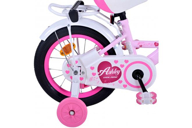 Vélo pour enfants Volare Ashley - Filles - 14 pouces - Rose