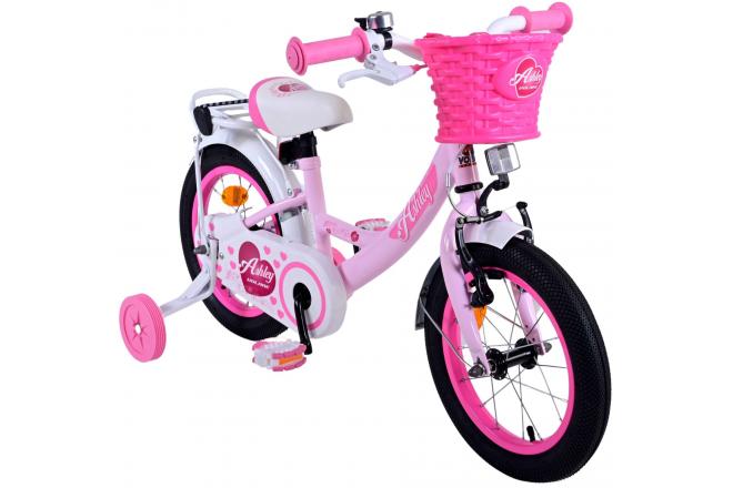 Vélo pour enfants Volare Ashley - Filles - 14 pouces - Rose