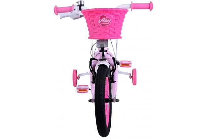 Vélo pour enfants Volare Ashley - Filles - 14 pouces - Rose