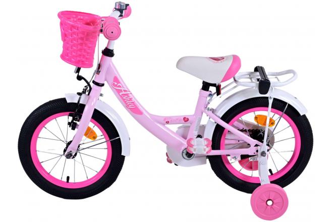 Vélo pour enfants Volare Ashley - Filles - 14 pouces - Rose