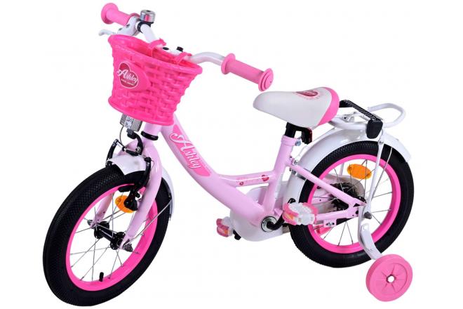 Vélo pour enfants Volare Ashley - Filles - 14 pouces - Rose