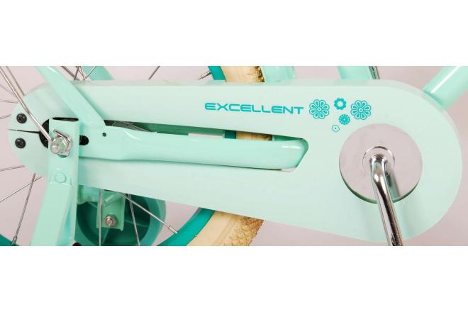 Vélo pour enfants Volare Excellent - Filles - 16 pouces - Vert - 95% assamblé