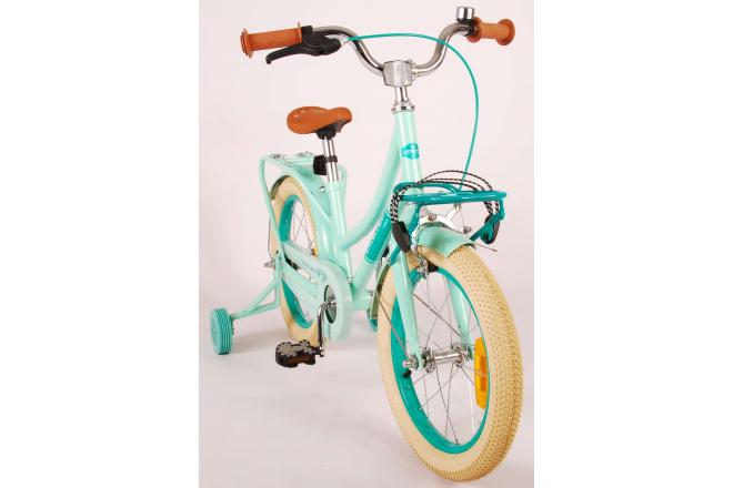 Vélo pour enfants Volare Excellent - Filles - 16 pouces - Vert - 95% assamblé