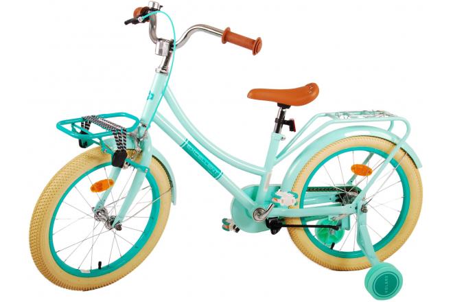 Volare Excellent Vélo pour enfants - Filles - 18 pouces - Vert - 95% assemblé