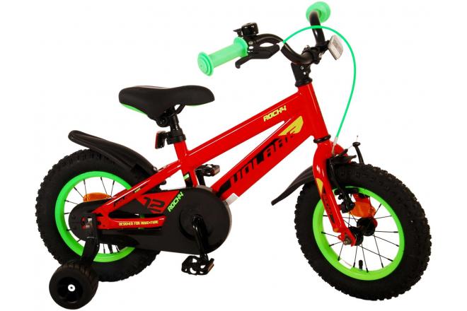 Volare Rocky Vélo pour enfants - Garçons - 12 pouces - rouge