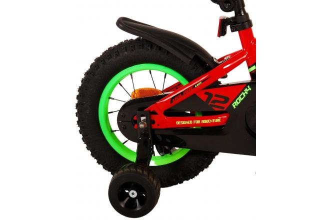 Volare Rocky Vélo pour enfants - Garçons - 12 pouces - rouge