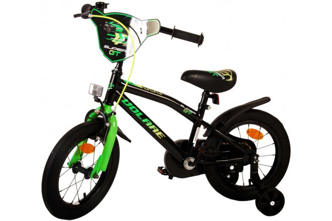 Vélo pour enfants Volare Super GT - garçons - 14 pouces - Vert