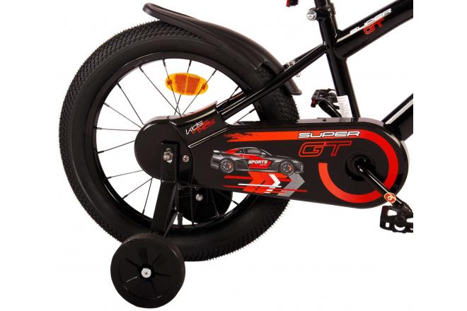 Vélo pour enfants Volare Super GT - garçons - 16 pouces - rouge
