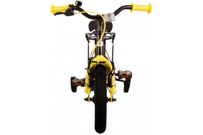 Vélo pour enfants Volare Thombike - garçons - 12 pouces - Noir Jaune