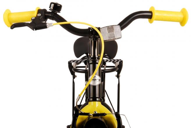 Vélo pour enfants Volare Thombike - garçons - 12 pouces - Noir Jaune