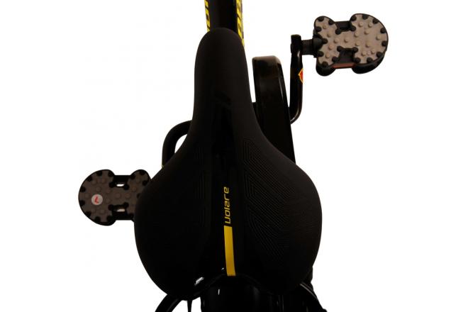 Vélo pour enfants Volare Thombike - garçons - 12 pouces - Noir Jaune