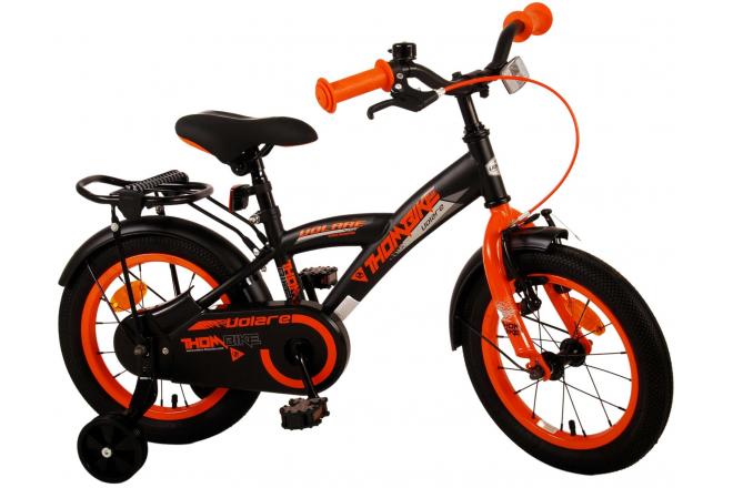 Vélo pour enfants Volare Thombike - garçons - 14 pouces - Noir Orange