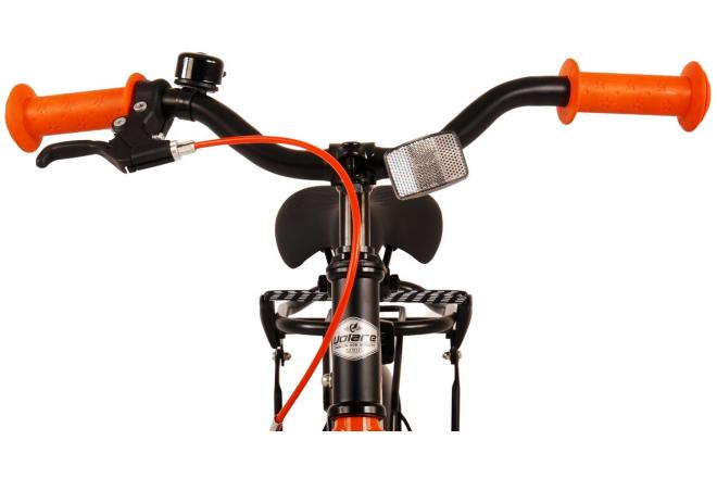 Vélo pour enfants Volare Thombike - garçons - 14 pouces - Noir Orange