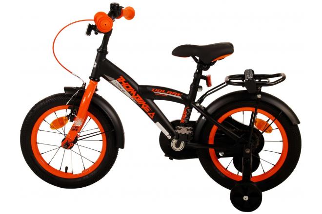 Vélo pour enfants Volare Thombike - garçons - 14 pouces - Noir Orange