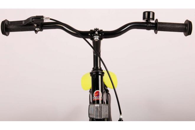 Vélo enfant Volare Sportivo - Garçons - 18 pouces - Néon Jaune Noir
