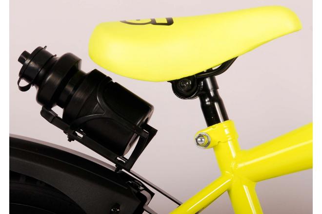 Vélo enfant Volare Sportivo - Garçons - 18 pouces - Néon Jaune Noir