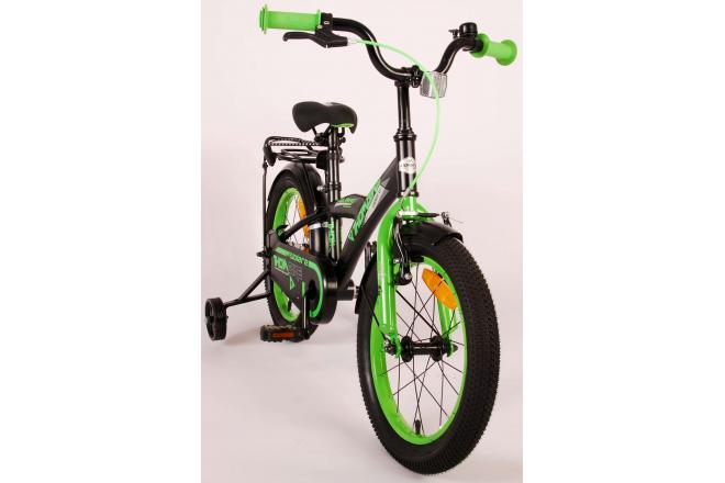 Vélo pour enfants Volare Thombike - garçons - 16 pouces - Noir Vert