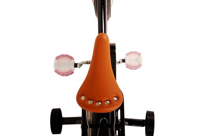 Vélo pour enfants Volare Excellent - Filles - 12 pouces - Noir