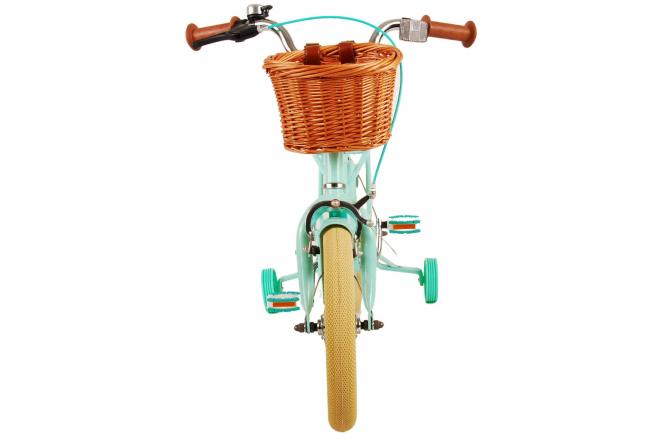 Vélo pour enfants Volare Excellent - Filles - 14 pouces - Vert