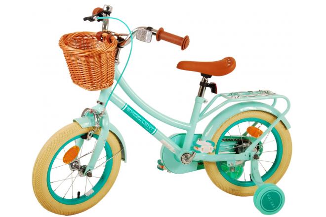 Vélo pour enfants Volare Excellent - Filles - 14 pouces - Vert