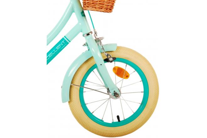 Vélo pour enfants Volare Excellent - Filles - 14 pouces - Vert