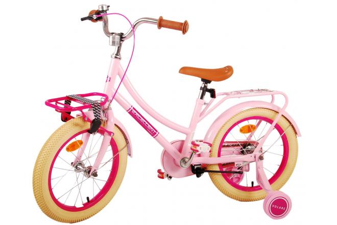 Volare Excellent vélo pour enfants - Filles - 16 pouces - Rose - 95% assemblé