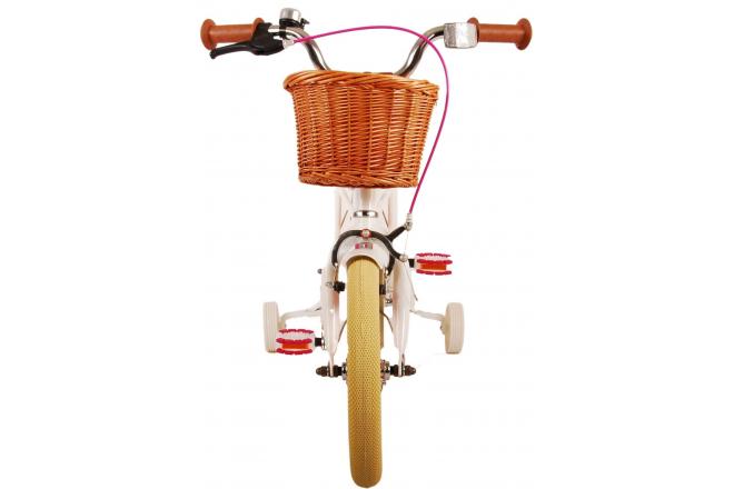 Volare Excellent Vélo pour enfants - Filles - 14 pouces - Blanc