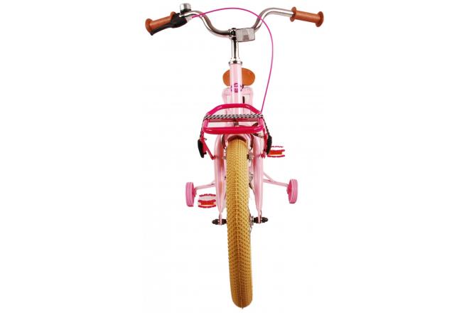 Volare Excellent Vélo d'enfant - Filles - 18 pouces - Rose - 95% assemblé