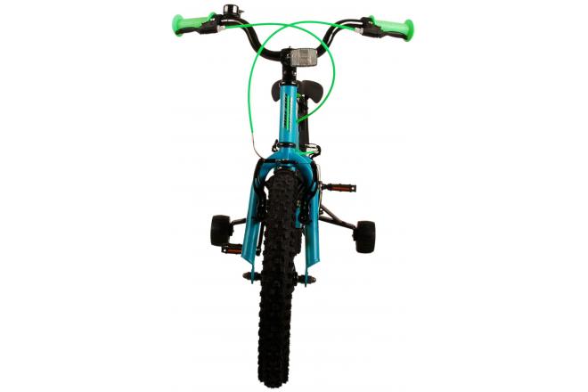 Volare Rocky Vélo pour enfants - Garçons - 16 pouces - Vert - Deux freins à main