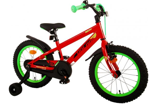 Volare Rocky Vélo pour enfants - Garçons - 16 pouces - Rouge