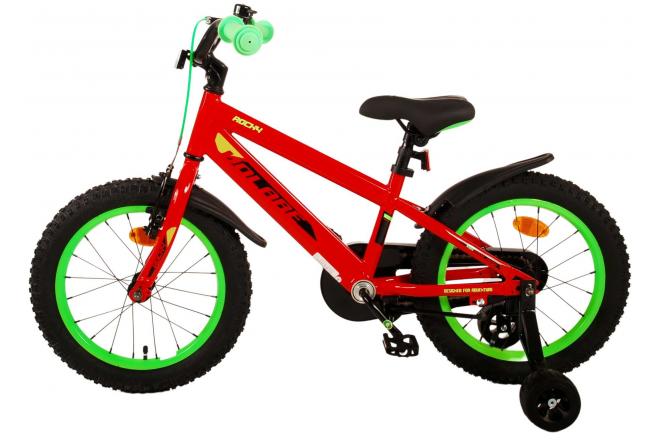 Volare Rocky Vélo pour enfants - Garçons - 16 pouces - Rouge