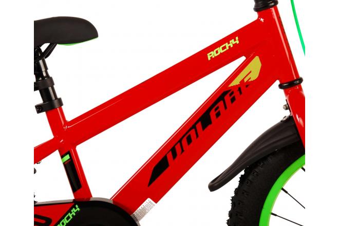 Volare Rocky Vélo pour enfants - Garçons - 16 pouces - Rouge