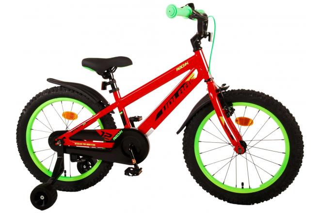 Volare Rocky Vélo pour enfants - Garçons - 18 pouces - Rouge