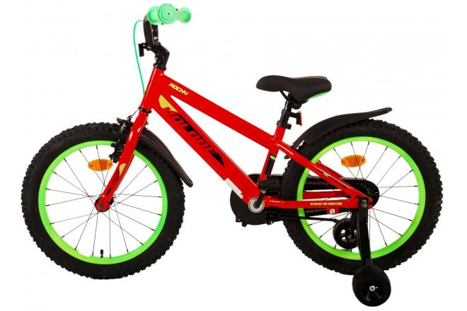 Volare Rocky Vélo pour enfants - Garçons - 18 pouces - Rouge