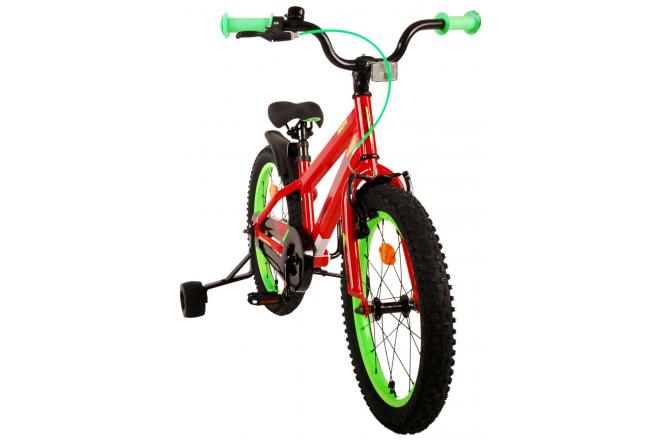 Volare Rocky Vélo pour enfants - Garçons - 18 pouces - Rouge