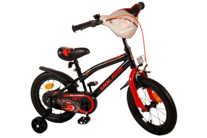 Vélo pour enfants Volare Super GT - garçons - 14 pouces - Rouge