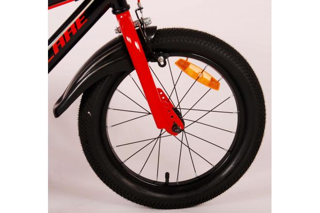 Volare Super GT Vélo pour enfants - garçons - 16 pouces - Rouge - Freins à deux mains