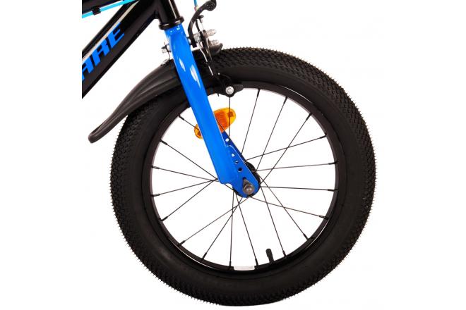 Volare Super GT Vélo pour enfants - garçons - 16 pouces - Bleu - Freins à deux mains