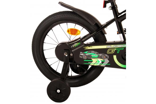 Vélo pour enfants Volare Super GT - garçons - 16 pouces - vert